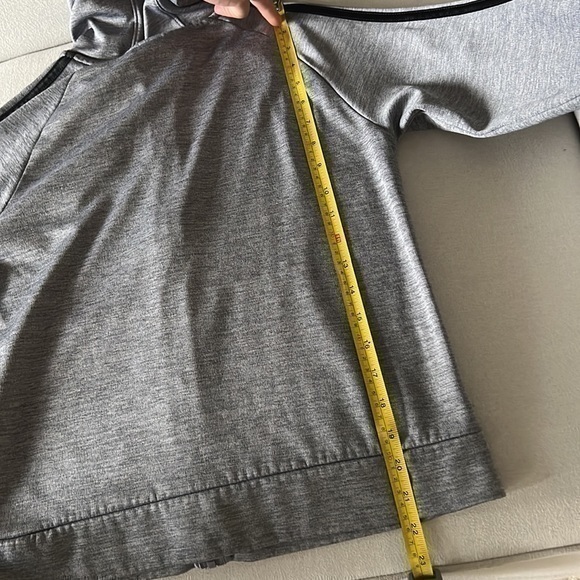 Adidas zip up hoodie size M 10/12 - Picture 7 of 8